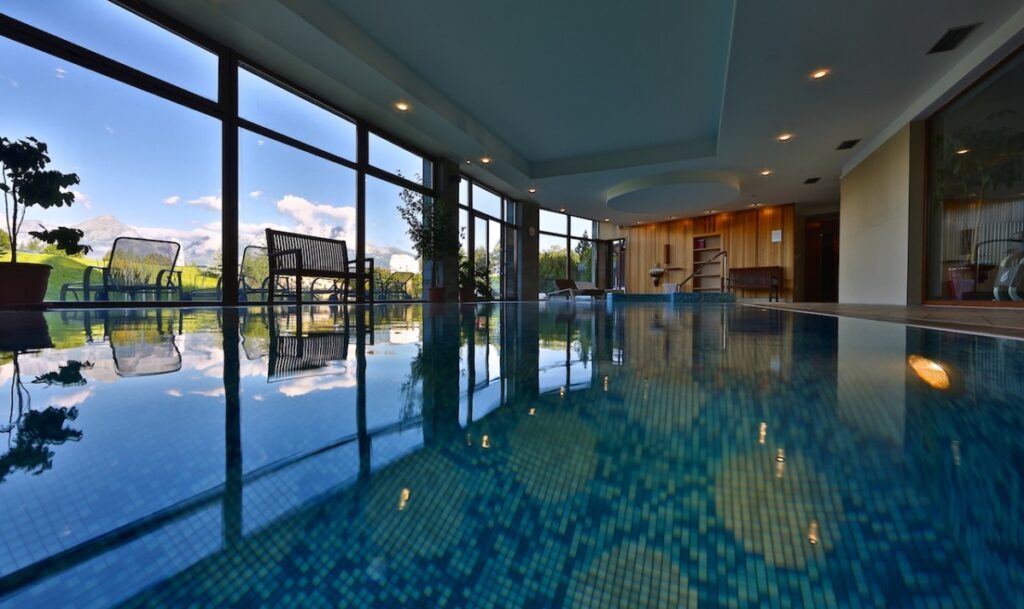 Wellness centrum v hoteli International, bazén