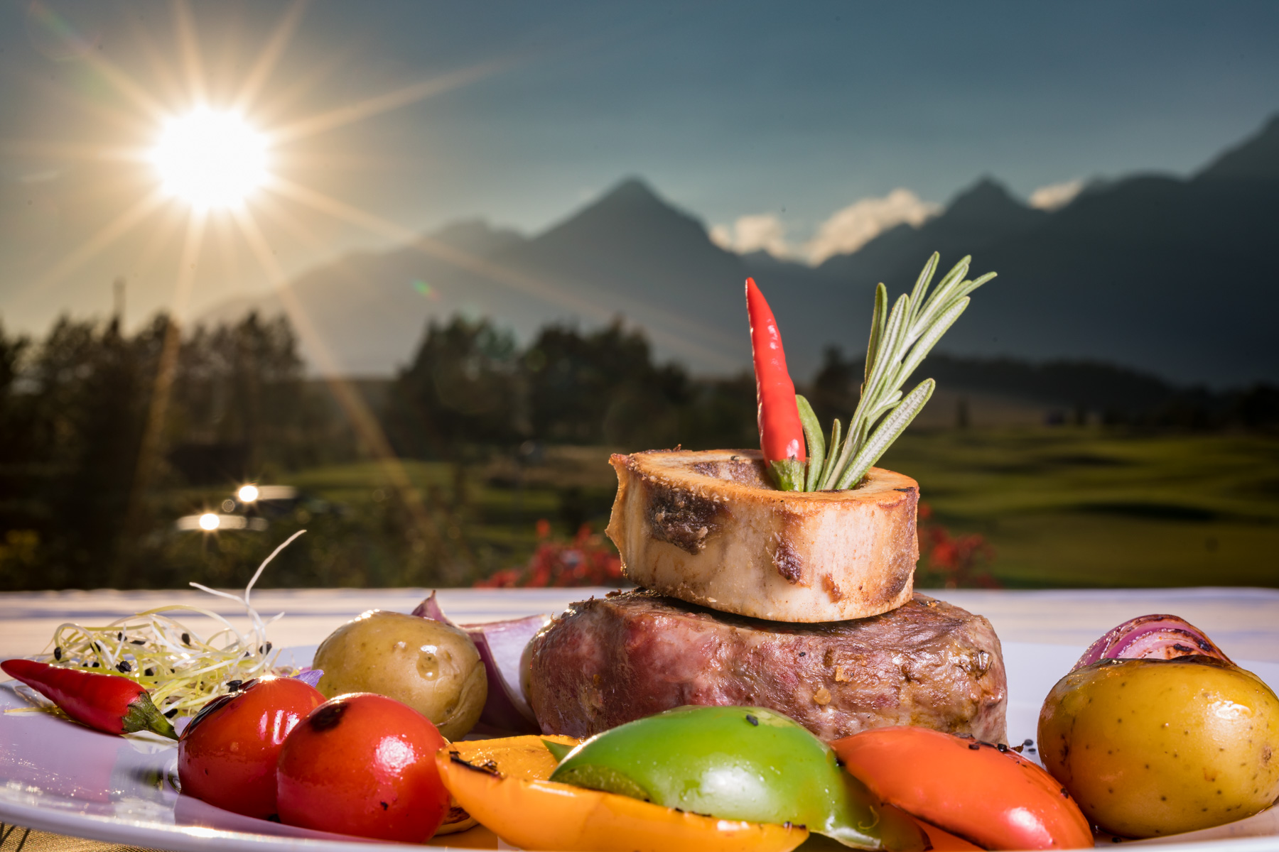 Steak z reštaurácie Pyrus